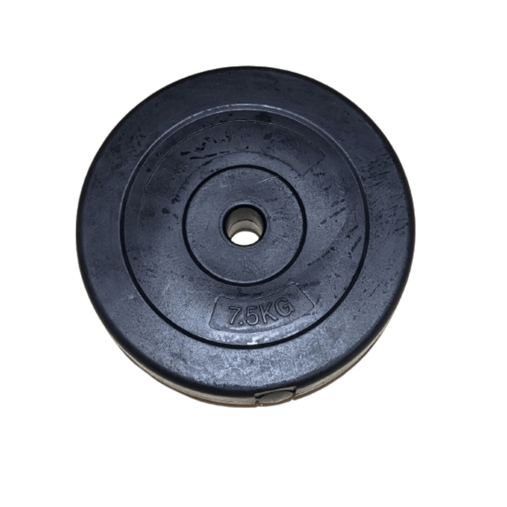 WEIGHT PLATE 29 MM-DUMBBELL ROD- 7.5 KG