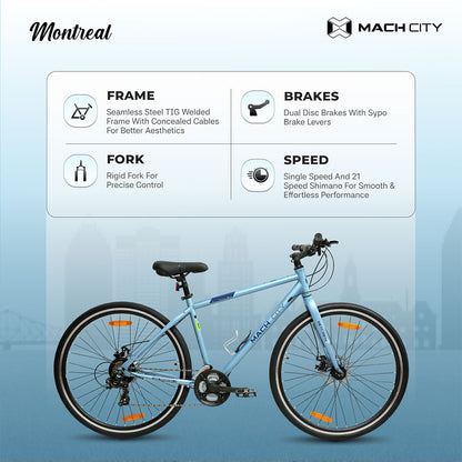 Mach City Montreal RF (Rigid Fork)