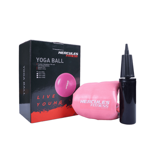 GYM BALL- 85 CM-WITH AIR PUMP