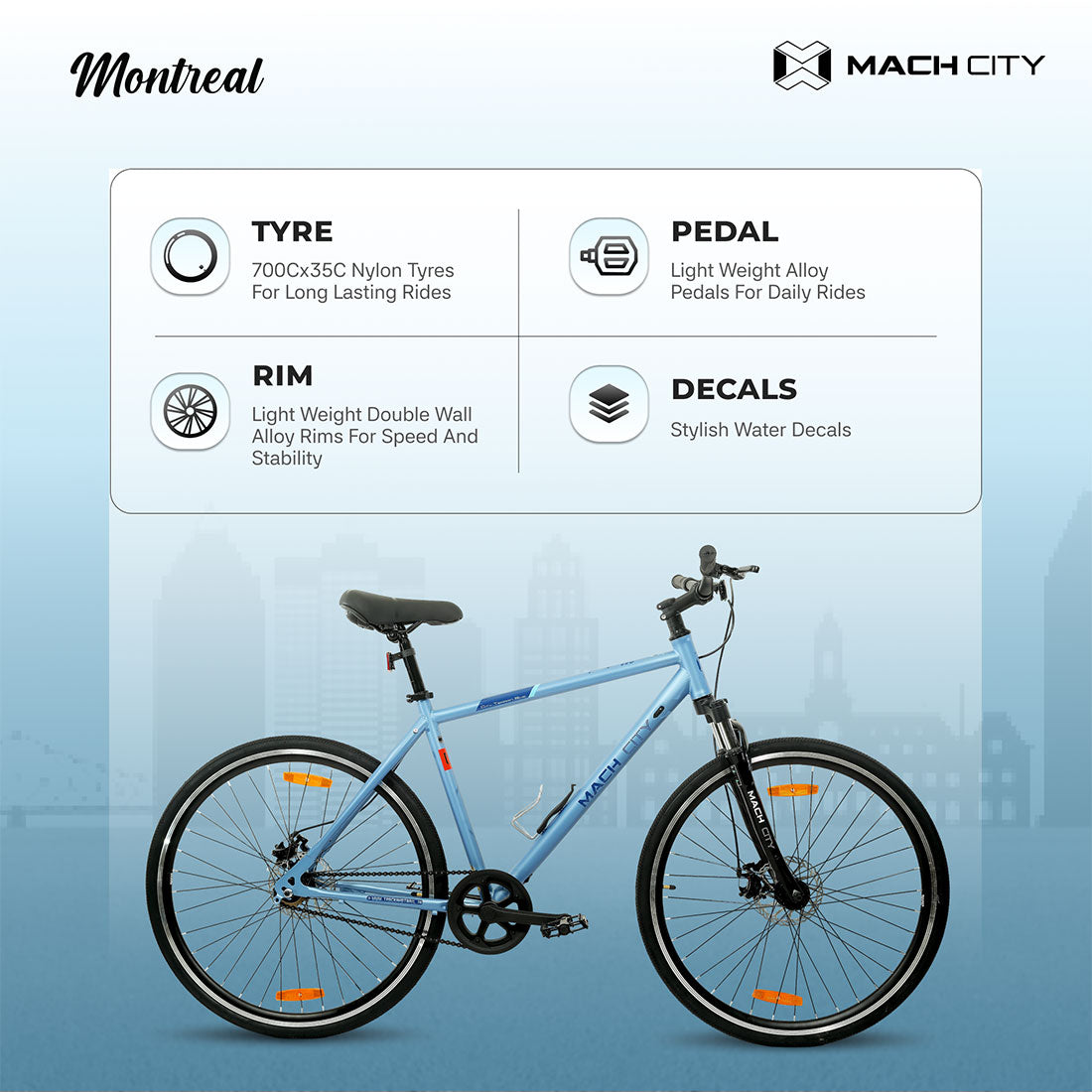Mach City Montreal FX (Suspension Fork)