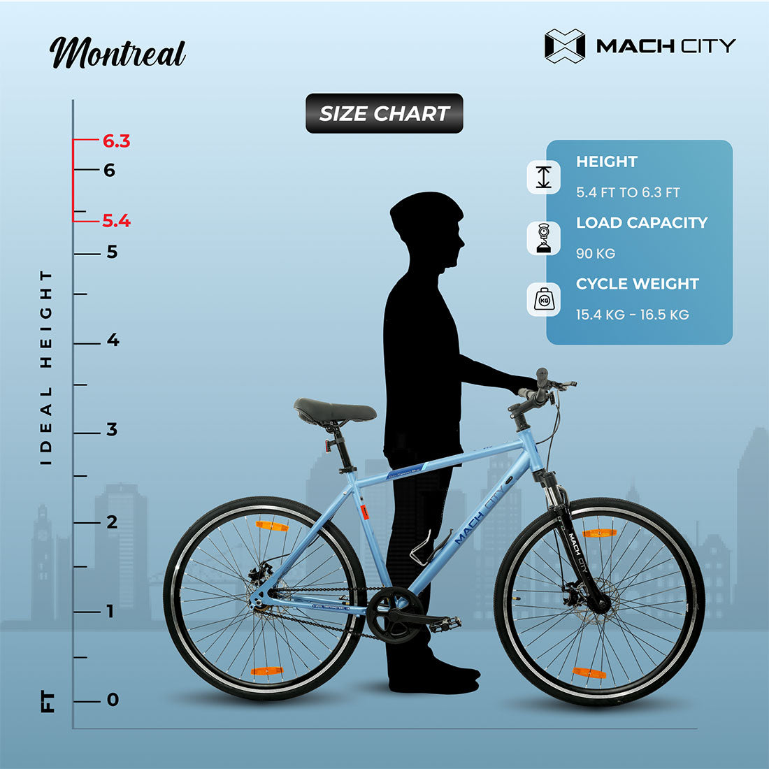 Mach City Montreal FX (Suspension Fork)