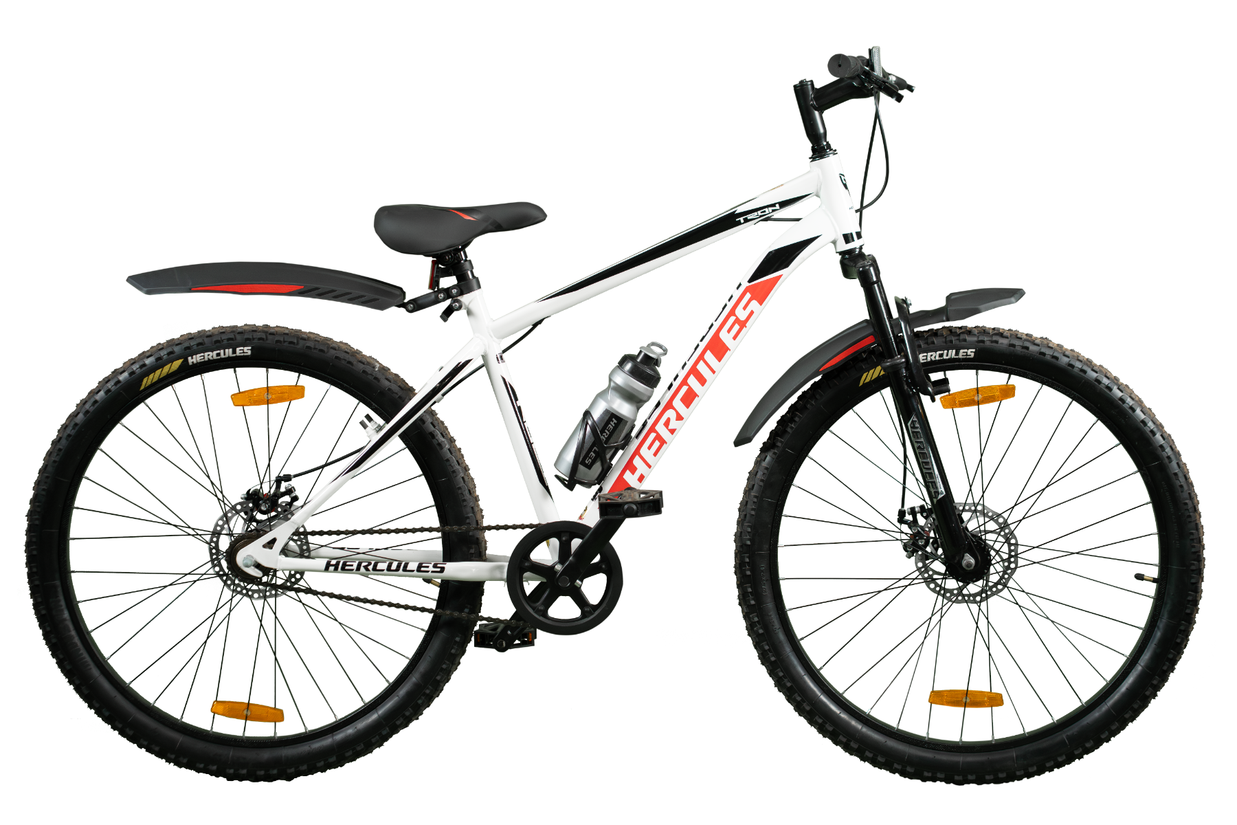 Mountain Bike Hercules Cycles Normal Hercules White Gear Cycle